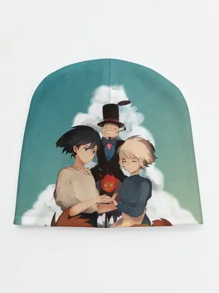 Детская шапка / Хаул, Софи, Кальцифер и другие