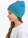 Детская шапка / Пикси полосы