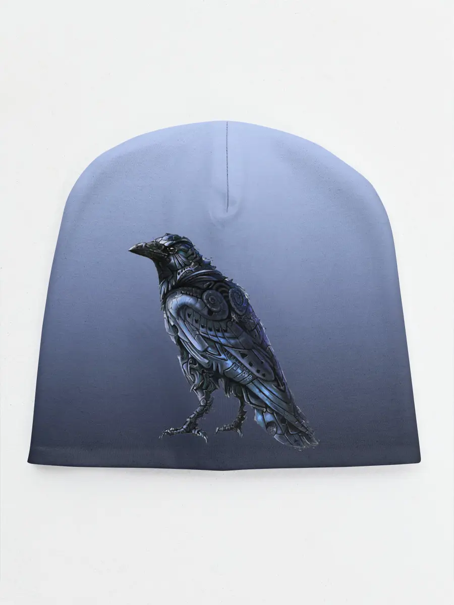 Детская шапка / футуристический ворон