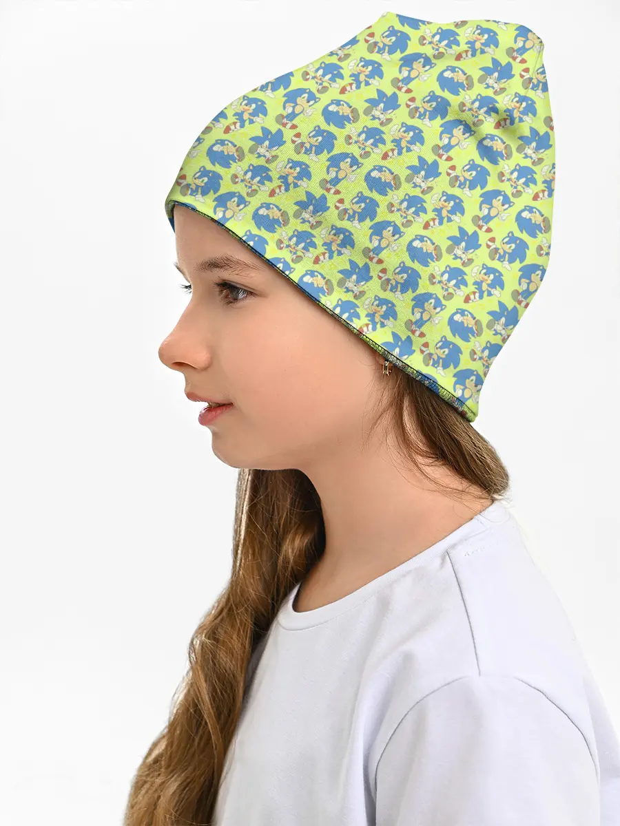 Детская шапка / Соник