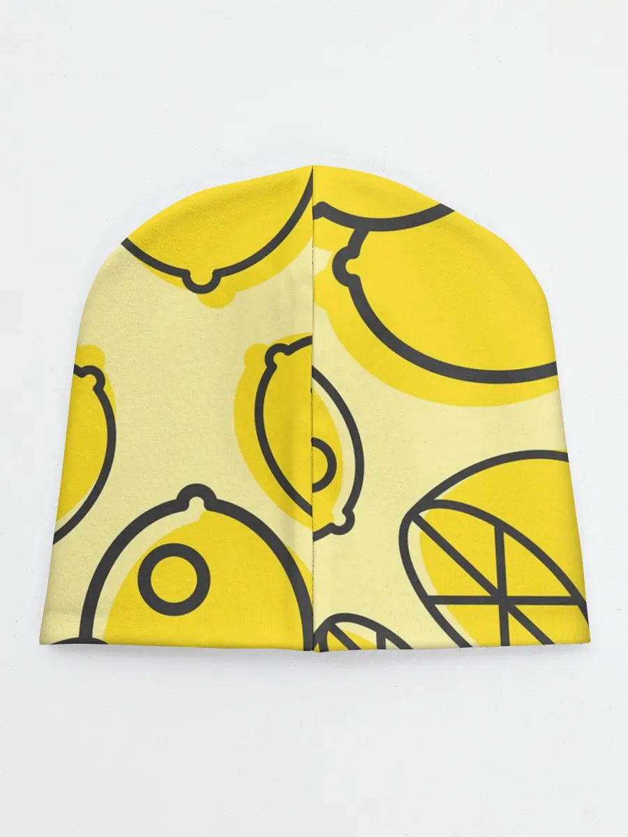 Детская шапка / Лимончики