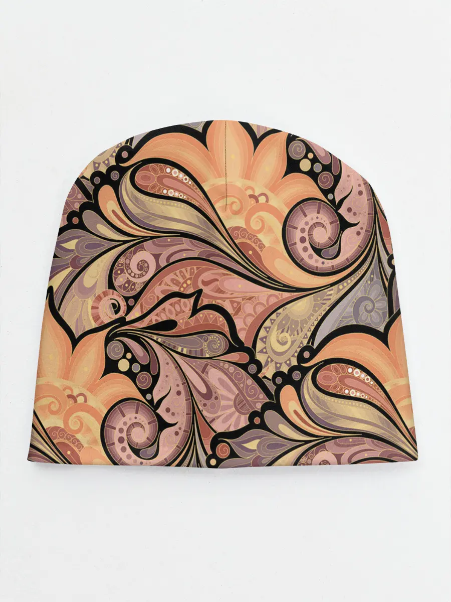 Детская шапка / дудл узоры