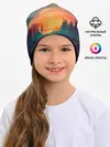 Детская шапка / Закат Лес