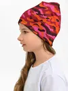 Детская шапка / CAMOUFLAGE RED