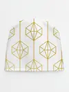 Детская шапка / Геометрический орнамент золото