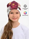 Детская шапка / Розы