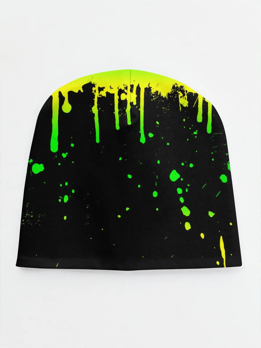 Детская шапка / НЕОНОВЫЕ ПОДТЕКИ