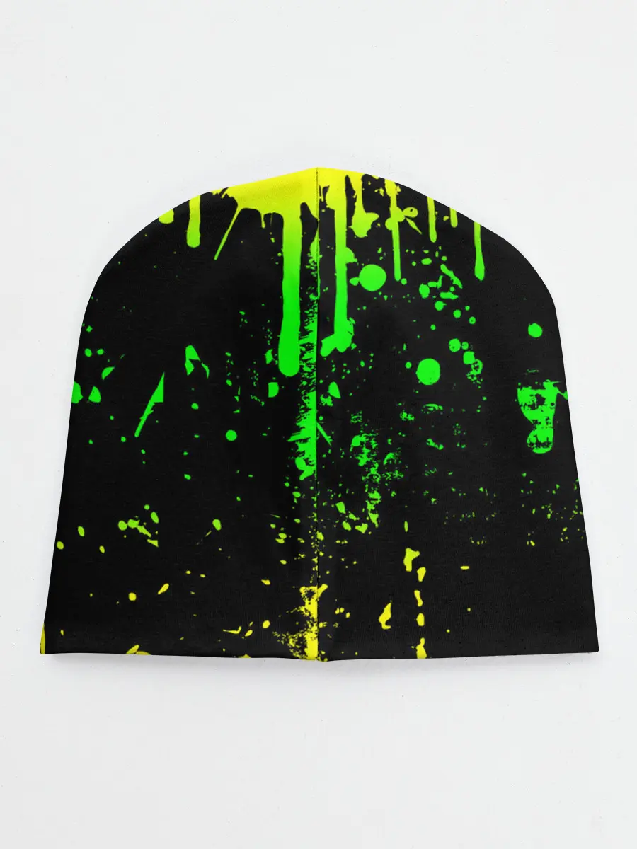 Детская шапка / НЕОНОВЫЕ ПОДТЕКИ