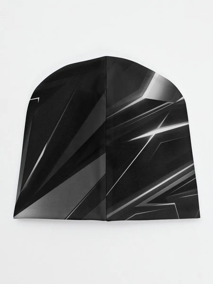 Детская шапка / GEOMETRY STRIPES BLACK & WHITE