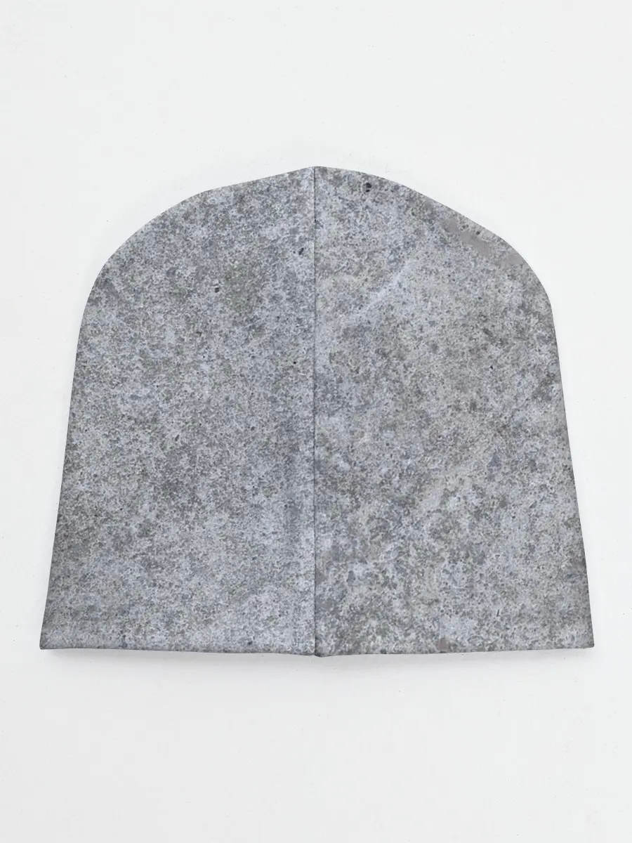 Детская шапка / Серый бетон