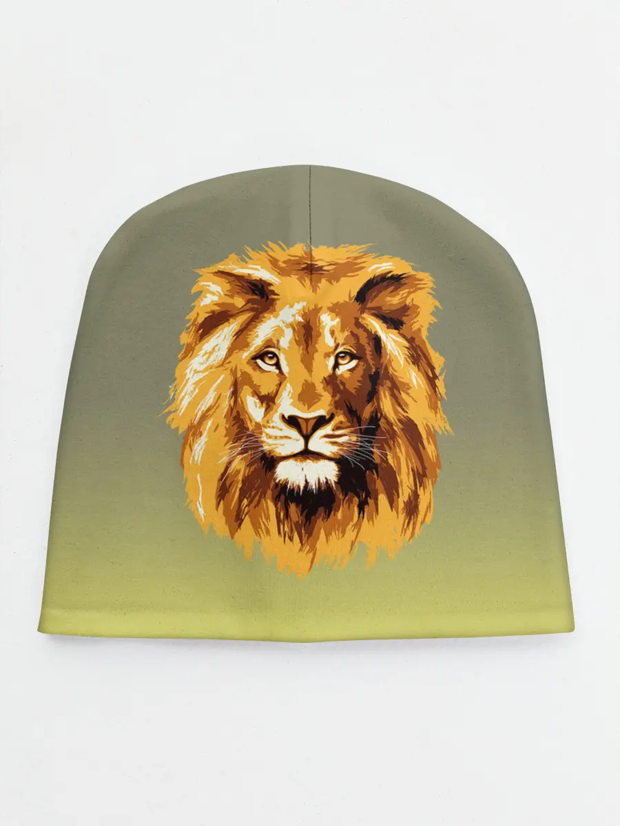Детская шапка / Лев