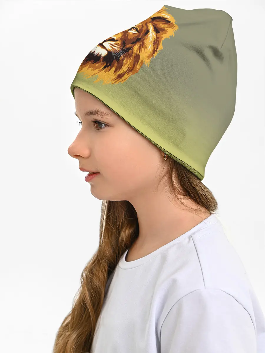 Детская шапка / Лев