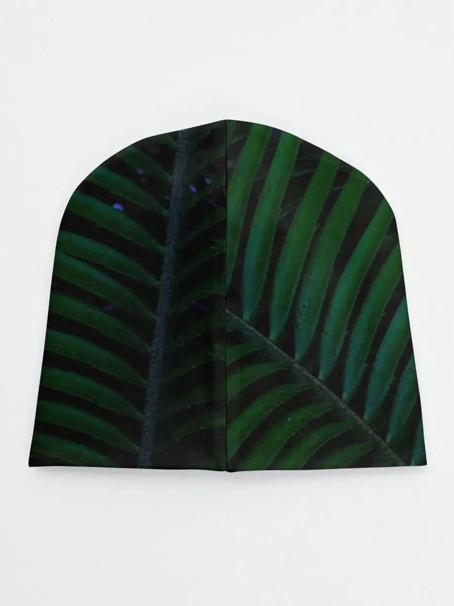 Детская шапка / Пальмовые листья