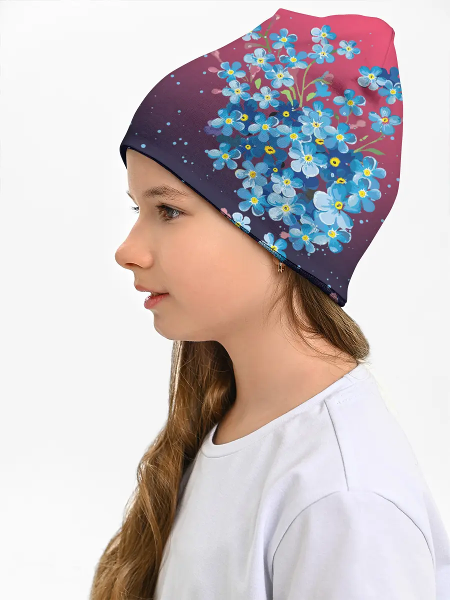 Детская шапка / НЕЗАБУДКИ