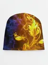 Детская шапка / Огненный цветок