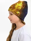 Детская шапка / Огненный цветок