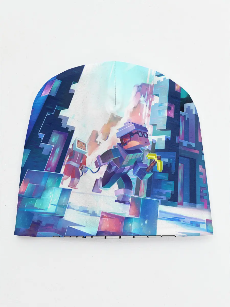 Детская шапка / Майнкрафт