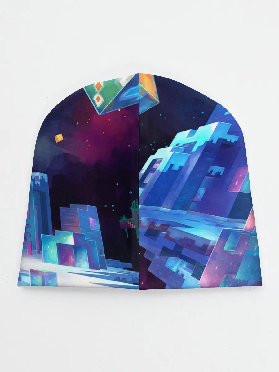 Детская шапка / Майнкрафт