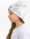 Детская шапка / Геометрическое лицо