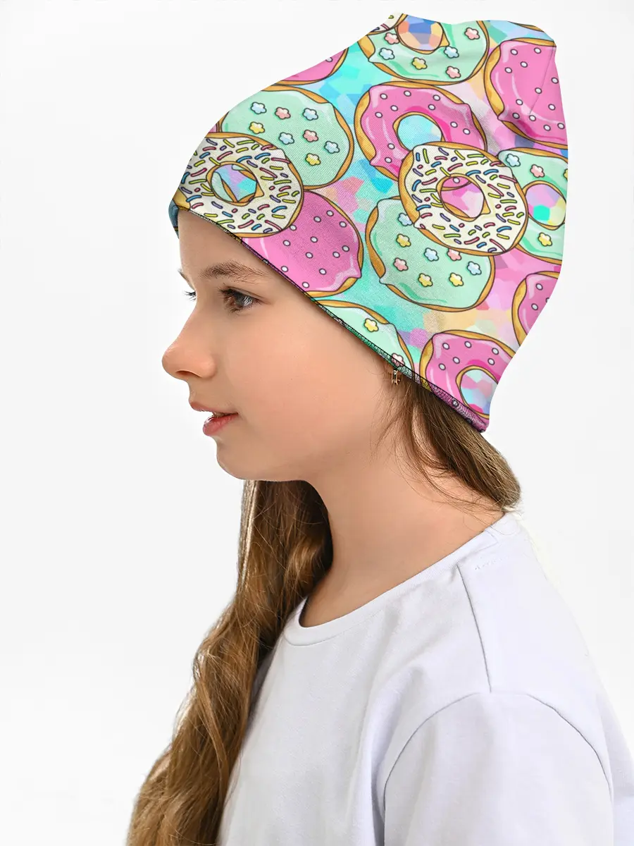 Детская шапка / Пончики