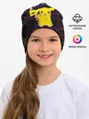 Детская шапка / Цветные молнии Пикачу