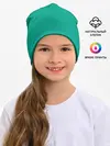 Детская шапка / Зеленый