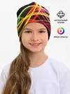 Детская шапка / АБСТРАКТНЫЕ ЛУЧИ
