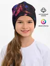 Детская шапка / ФРАКТАЛЬНЫЙ НЕОН