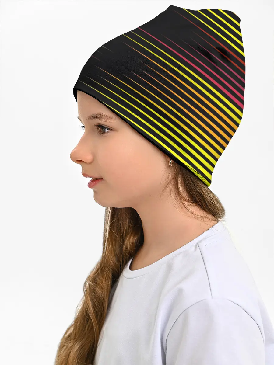 Детская шапка / HORIZONTAL GEOMETRY