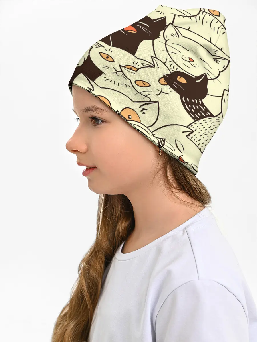 Детская шапка / КОТЯТА ПАТТЕРН