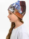 Детская шапка / Коты