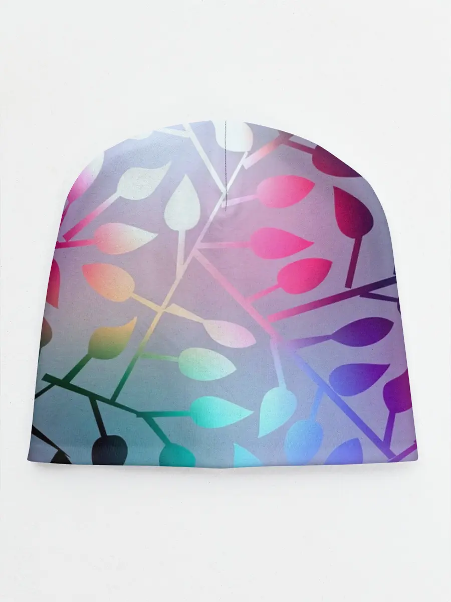 Детская шапка / Листья.