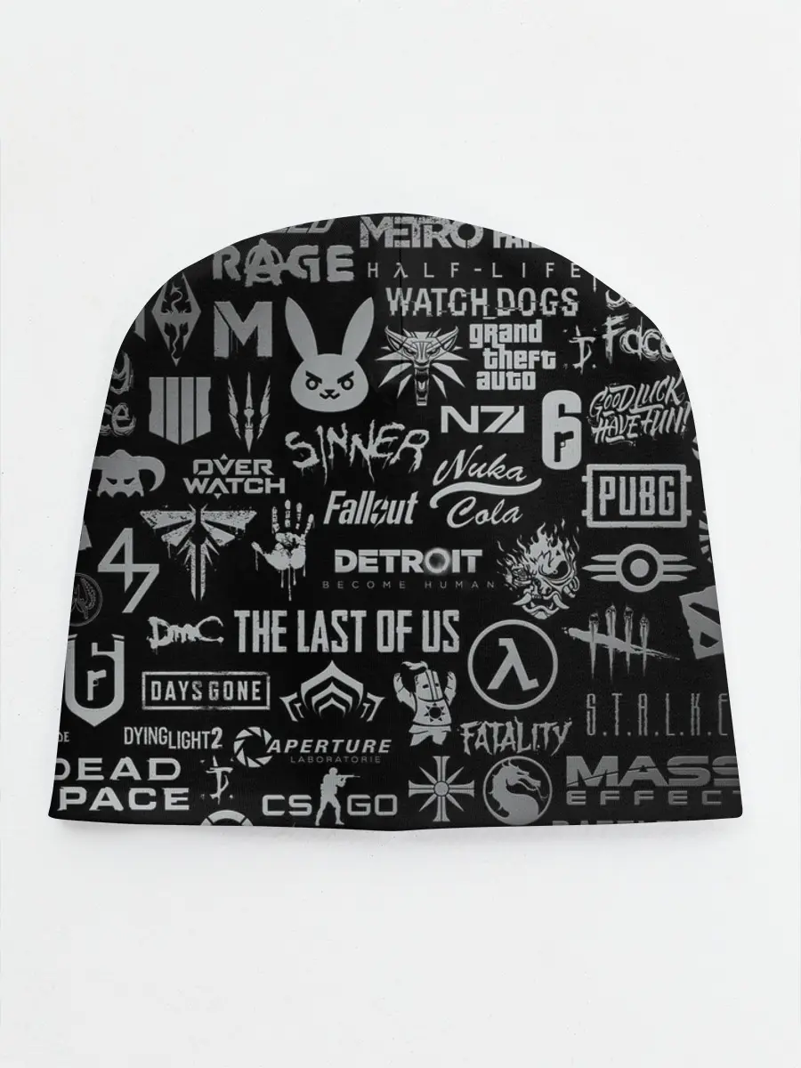 Детская шапка / ЛОГОТИПЫ ИГР / LOGO GAMES