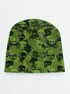 Детская шапка / Камуфляж Черепа | Текстура