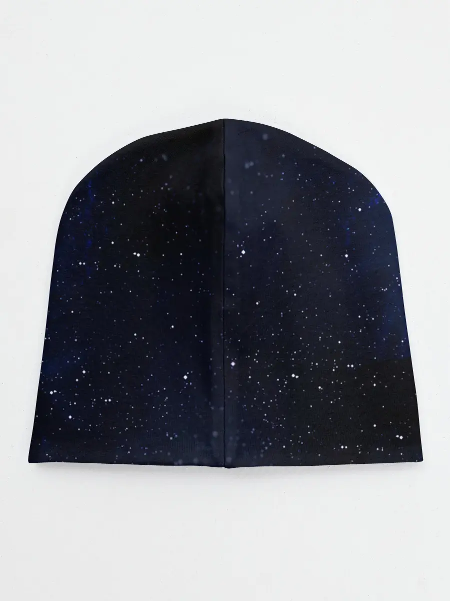 Детская шапка / Волки силуэты звездное небо