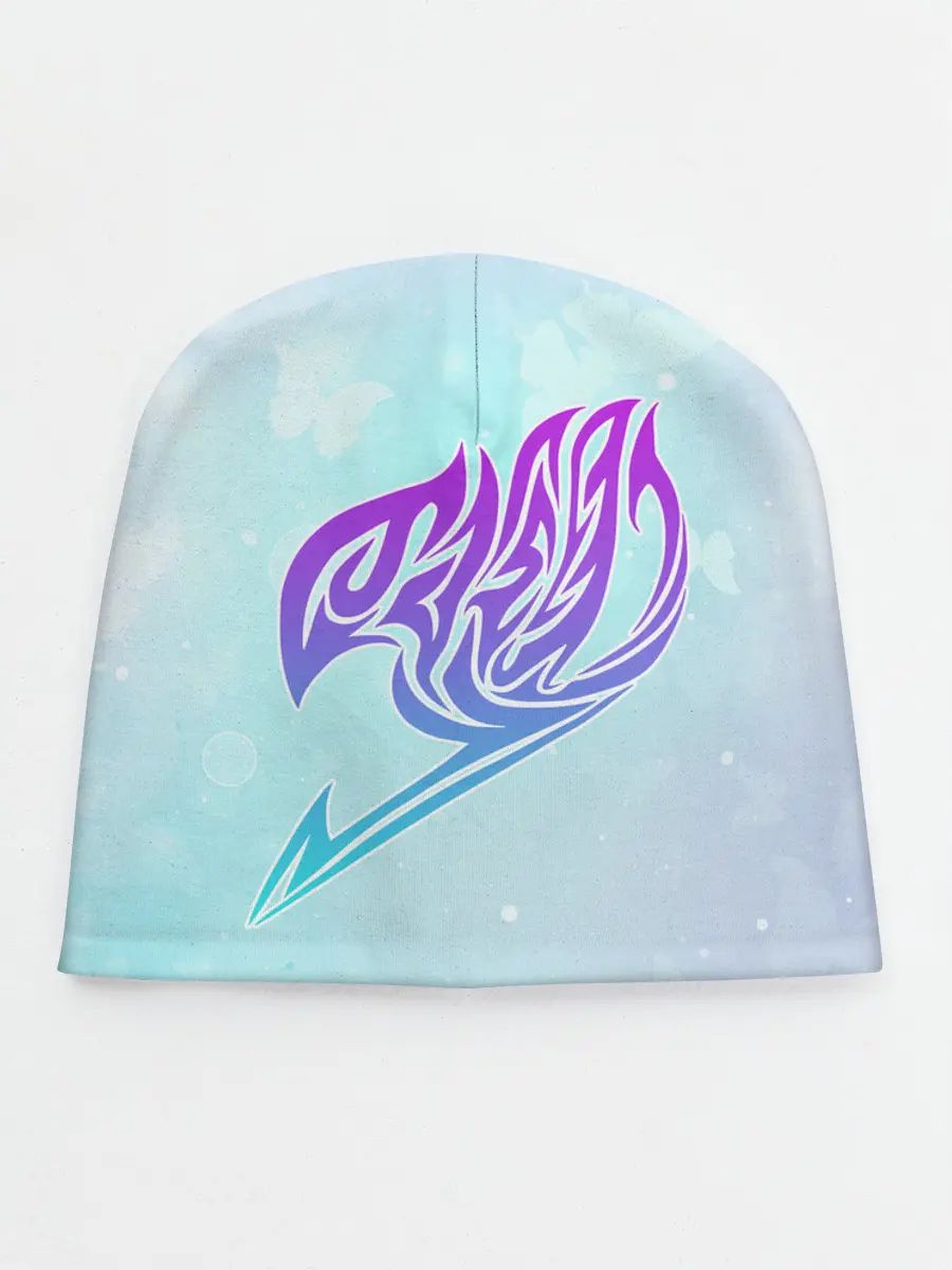 Детская шапка / Хвост Феи радужный фон