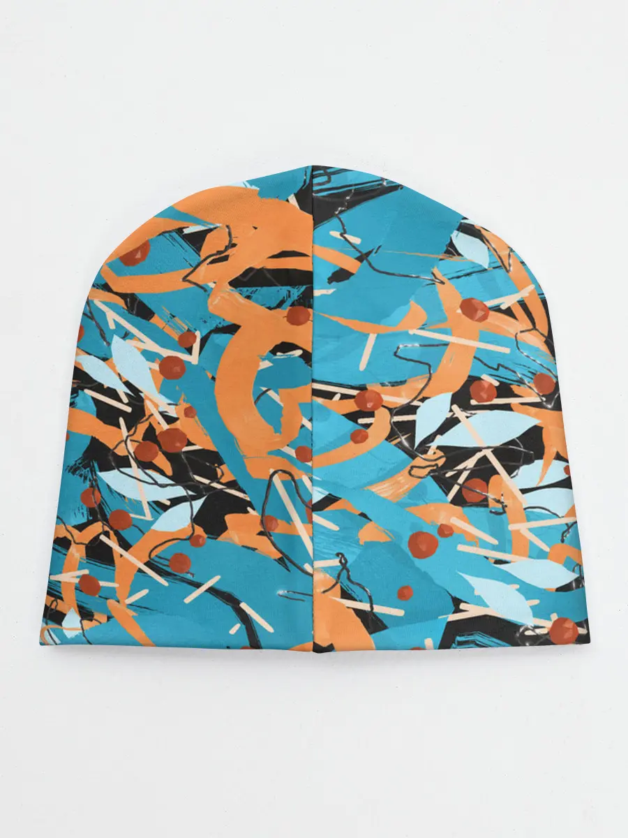 Детская шапка / Яркие линии