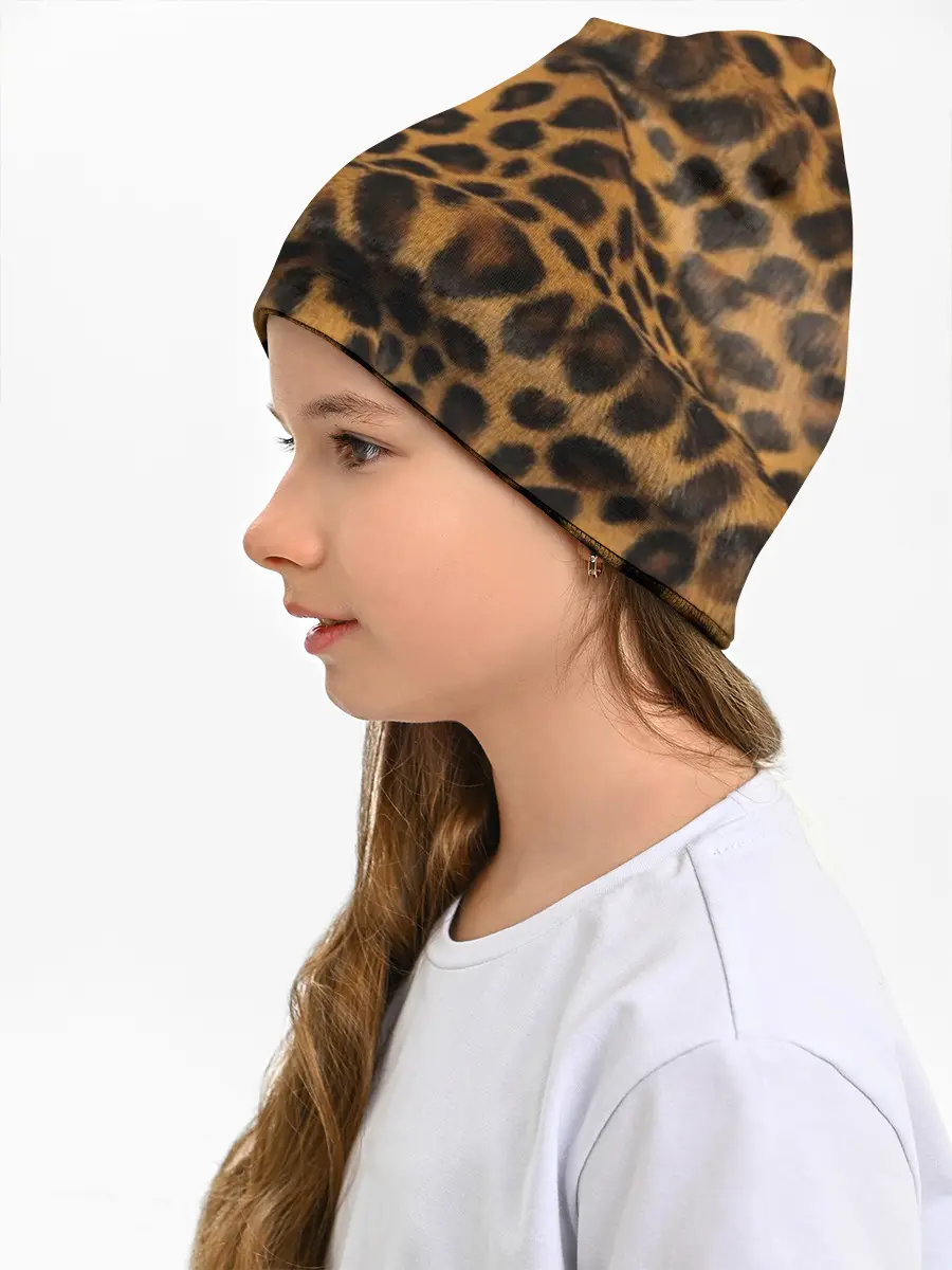 Детская шапка / Леопард