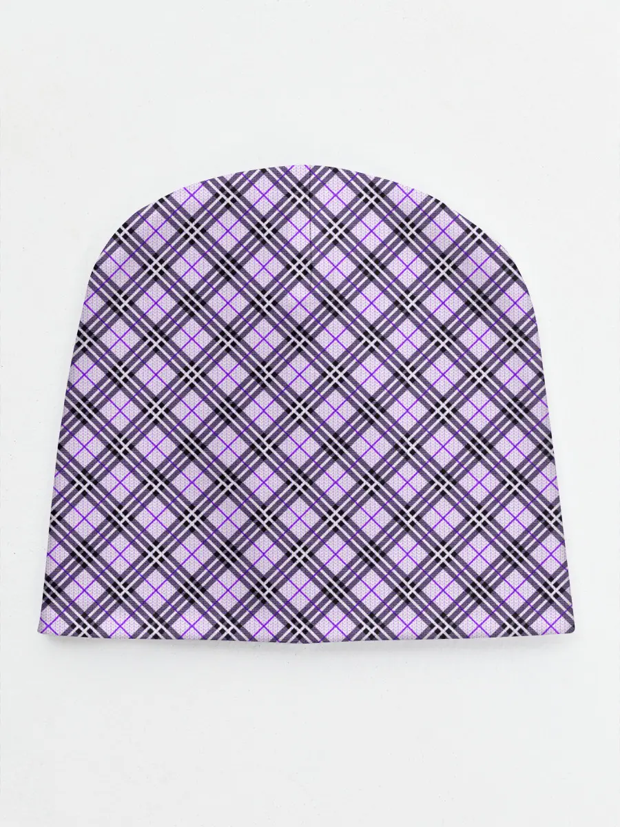 Детская шапка / Костюм в клетку