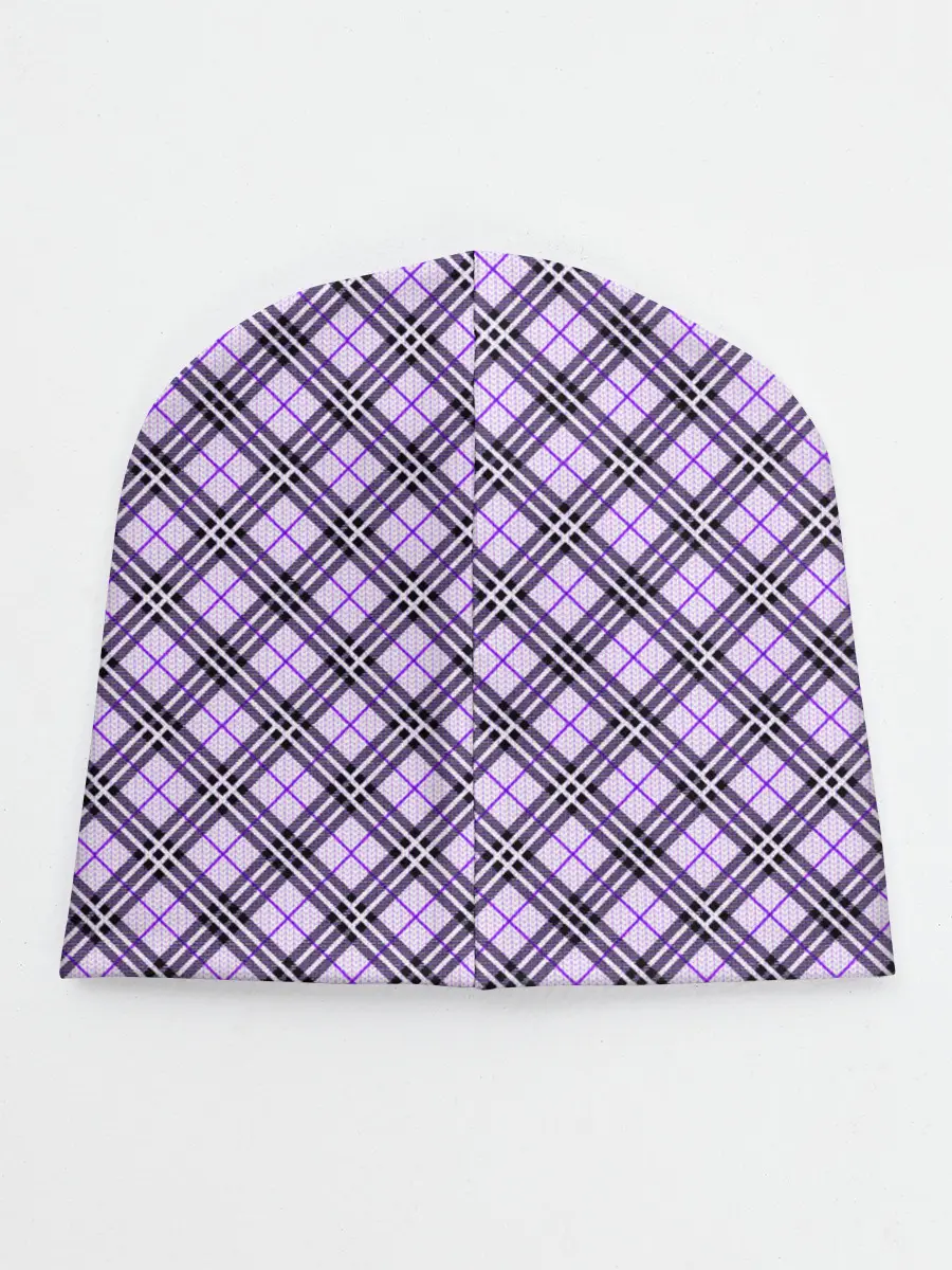 Детская шапка / Костюм в клетку