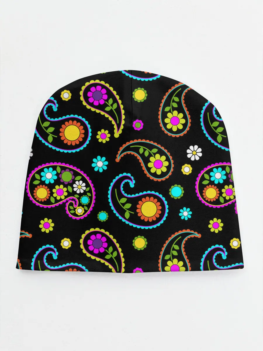 Детская шапка / ЦВЕТЫ
