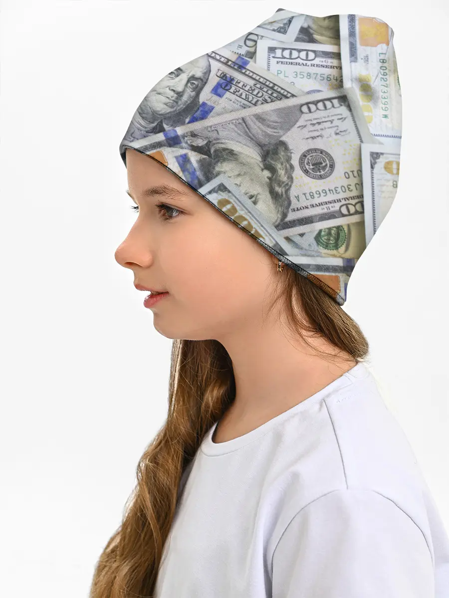Детская шапка / Доллары
