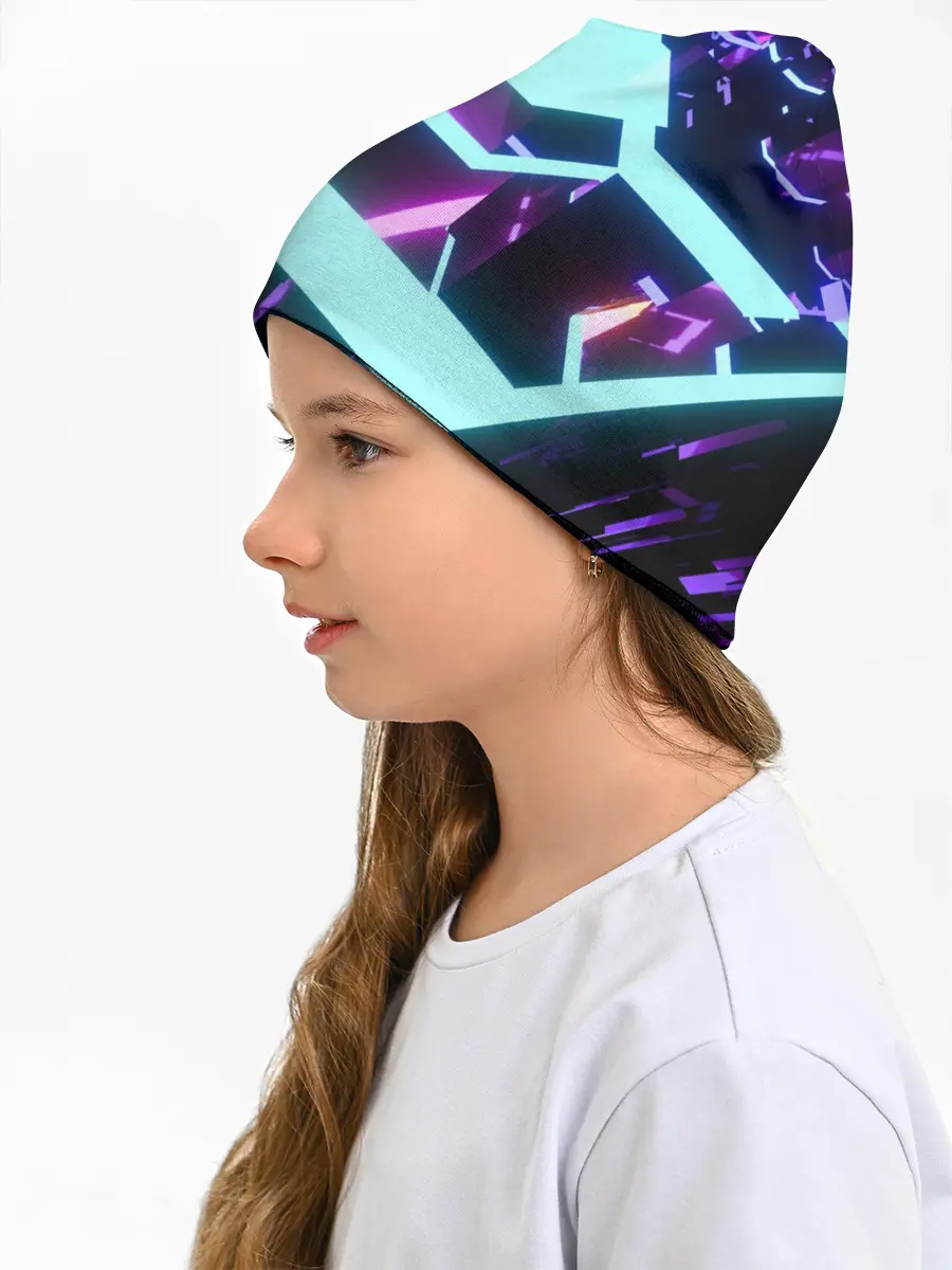 Детская шапка / Blue Neons