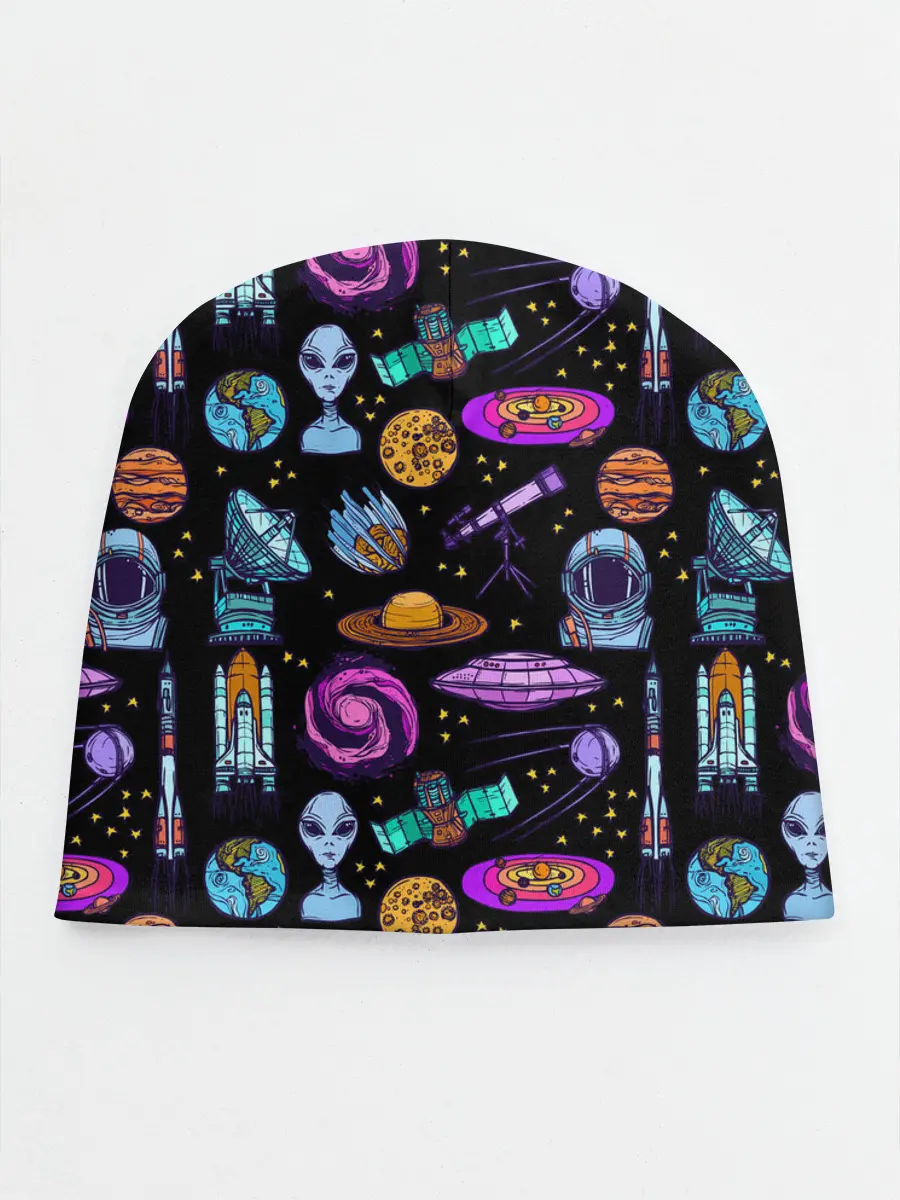 Детская шапка / космос