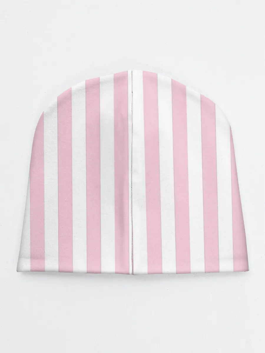 Детская шапка / Розовые линии