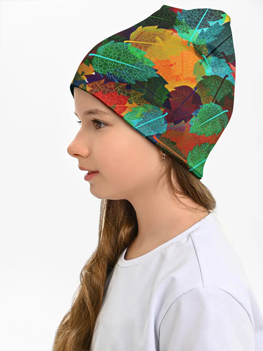 Детская шапка / Abstract Autumn Leaves