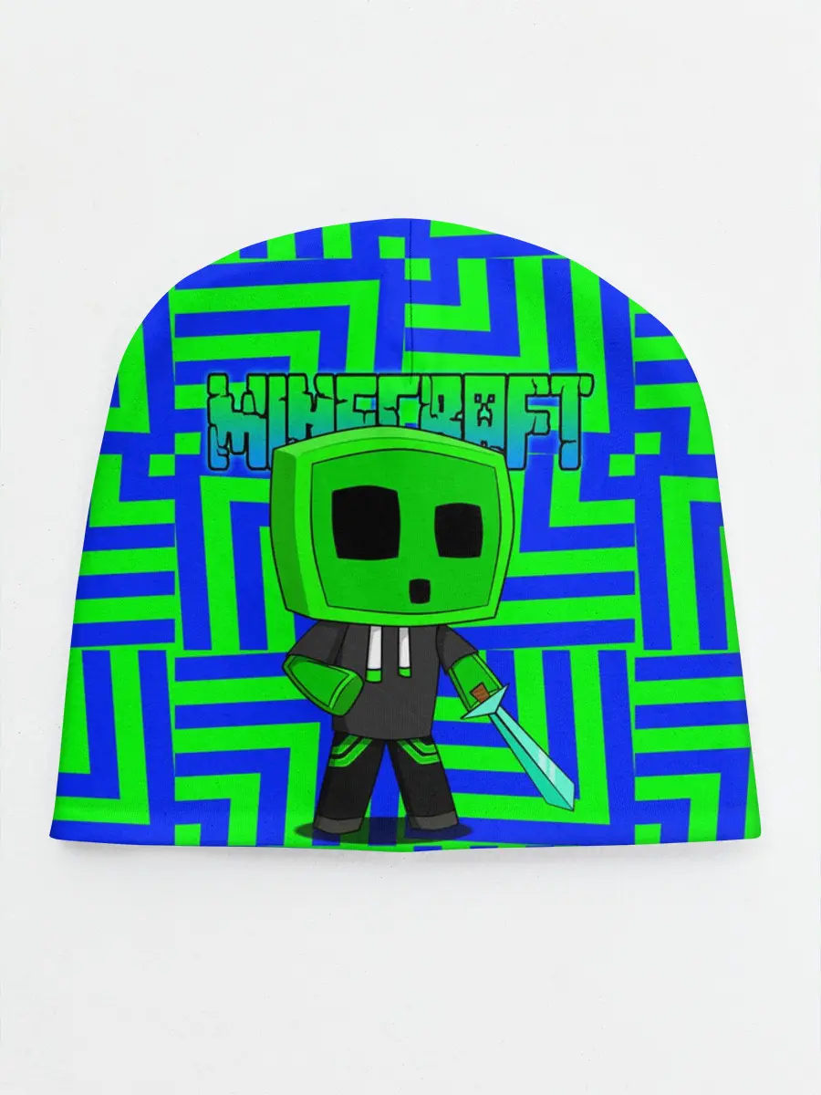Детская шапка / Minecraft | Creeper