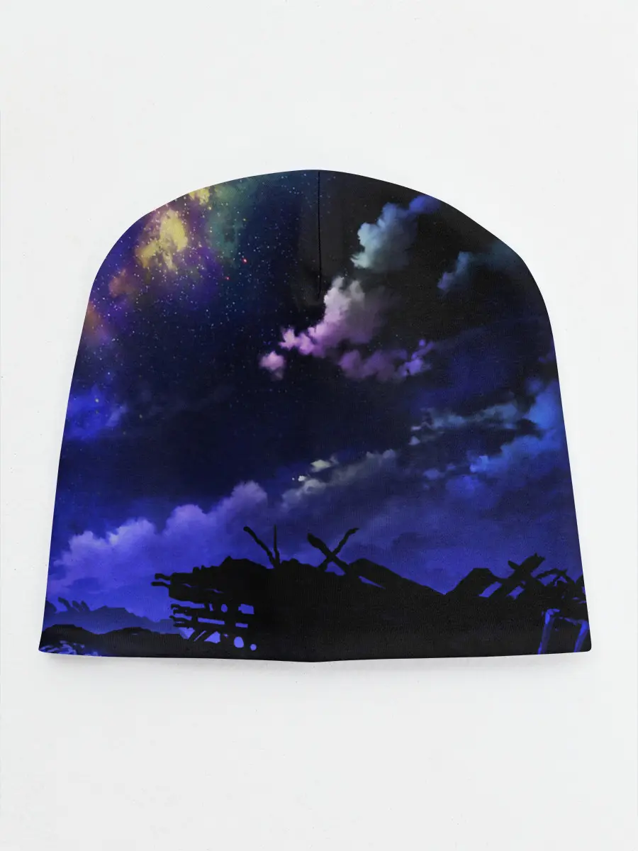 Детская шапка / Ночной закат