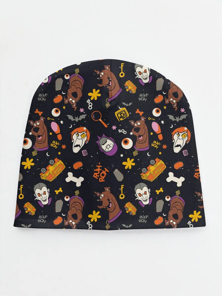 Детская шапка / Скуби-Ду Хэллоуин паттерн