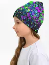Детская шапка / Неоновые краски лета